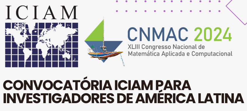 Convocatória ICIAM para CNMAC 2024